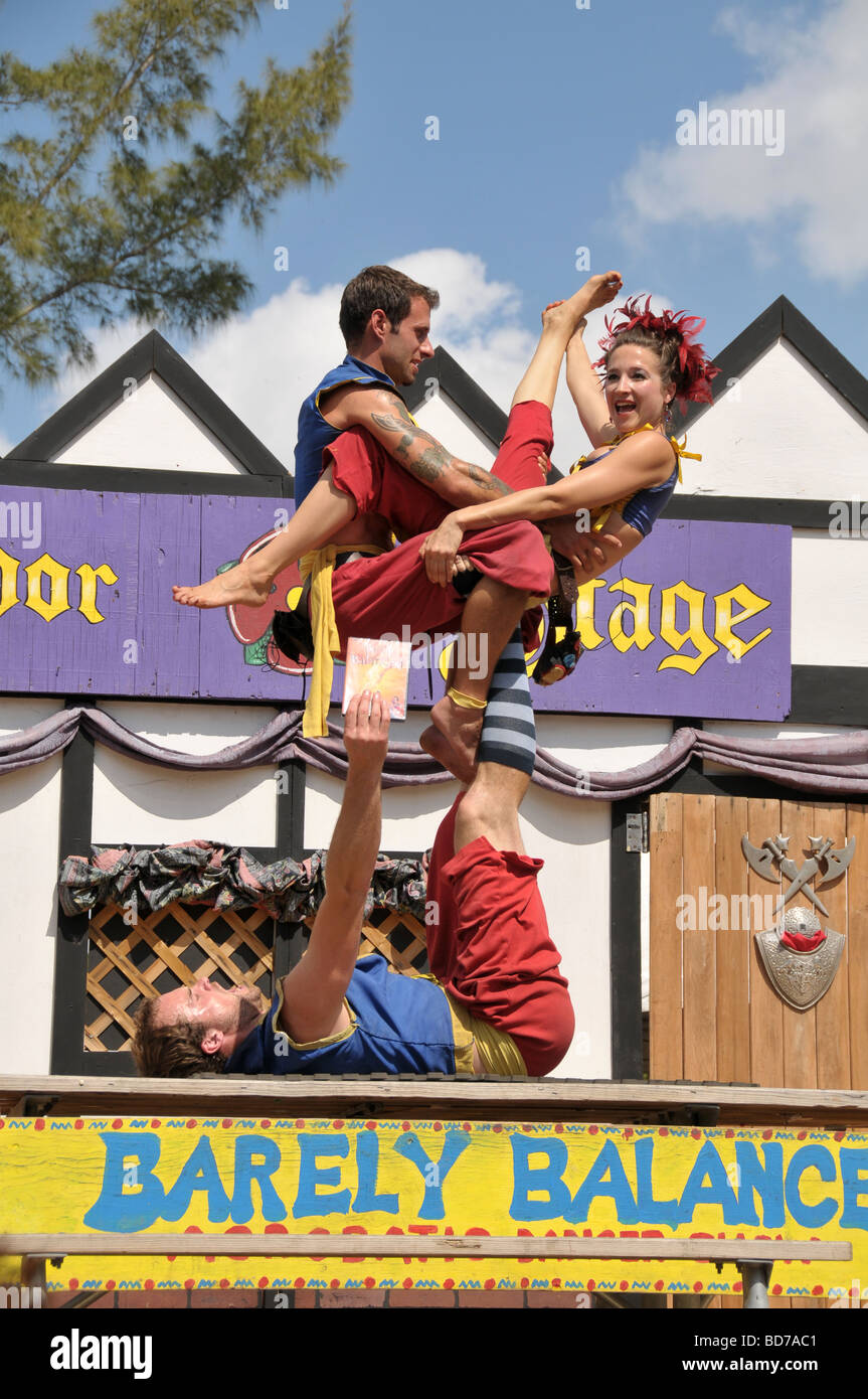 Participants in a Renaissance fair in Florida, USA Stock Photo Alamy