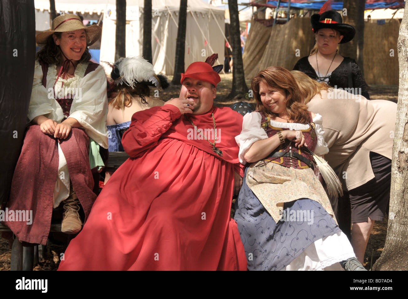 Participants in a Renaissance fair in Florida, USA Stock Photo Alamy