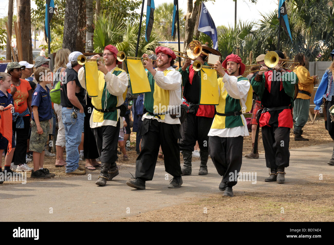 Participants in a Renaissance fair in Florida, USA Stock Photo Alamy