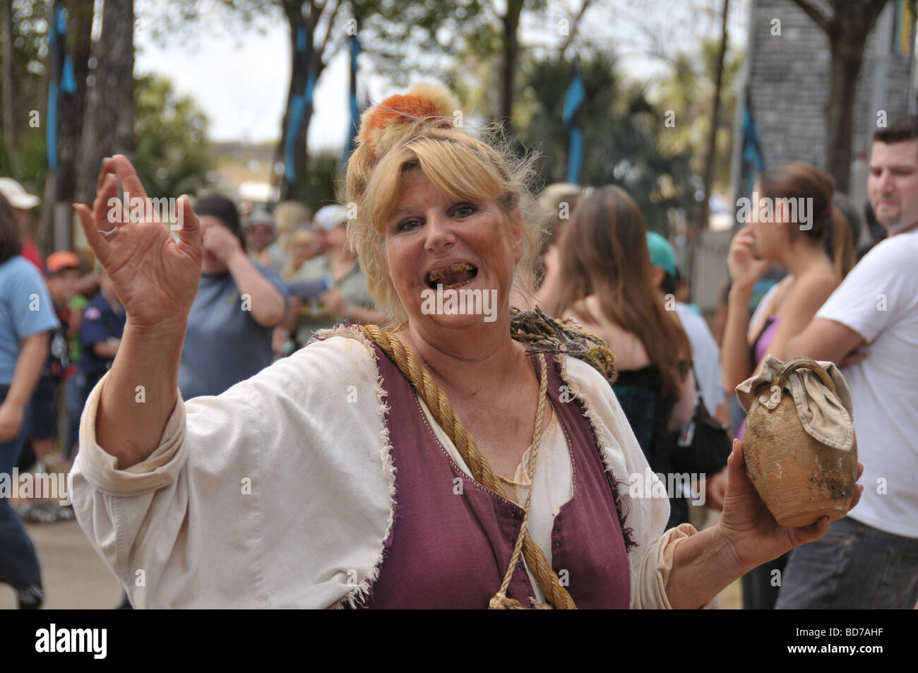 Participants in a Renaissance fair in Florida, USA Stock Photo Alamy