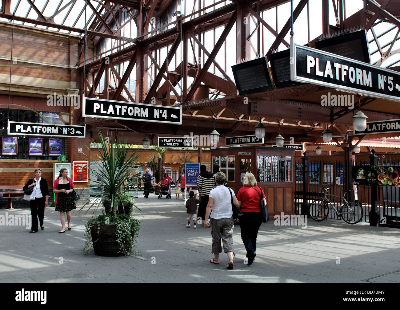 Moor Street railway station, Birmingham, England, UK Stock Photo