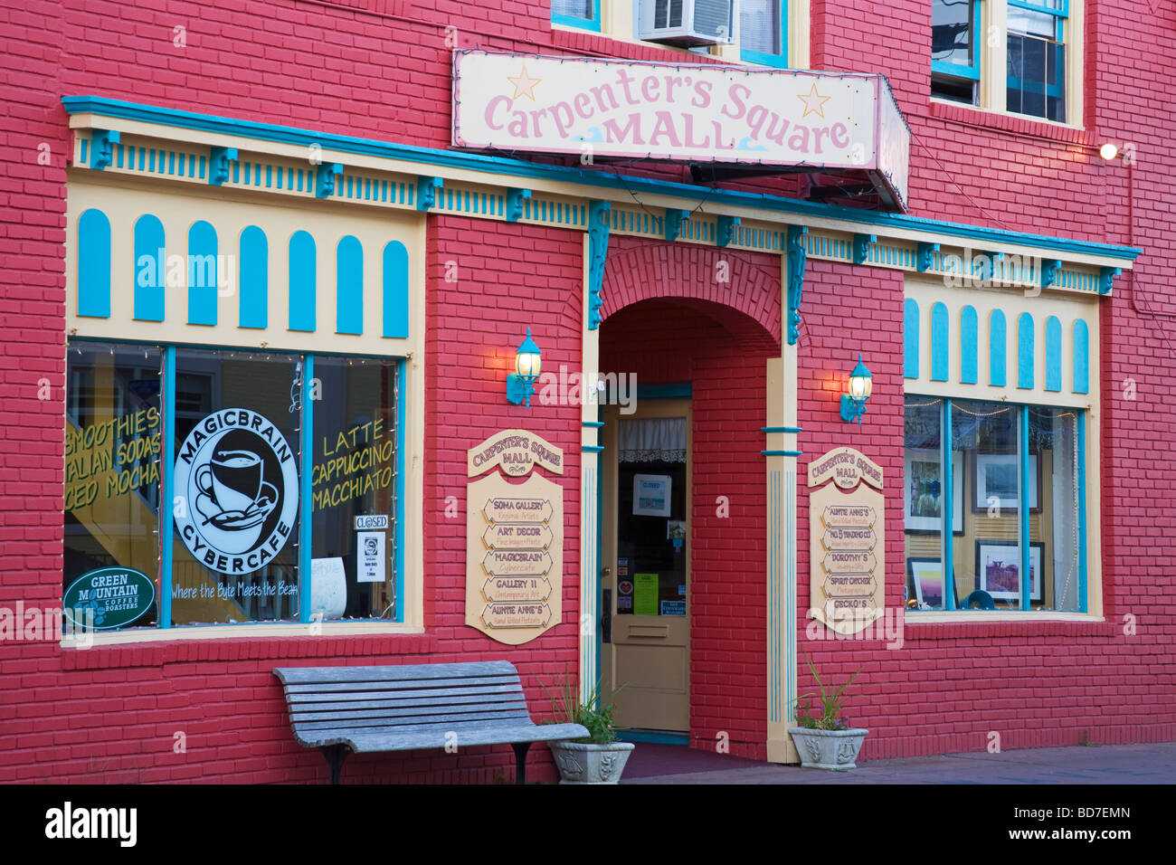 Carpenter s Square Mall Cape May New Jersey USA Stock Photo Alamy
