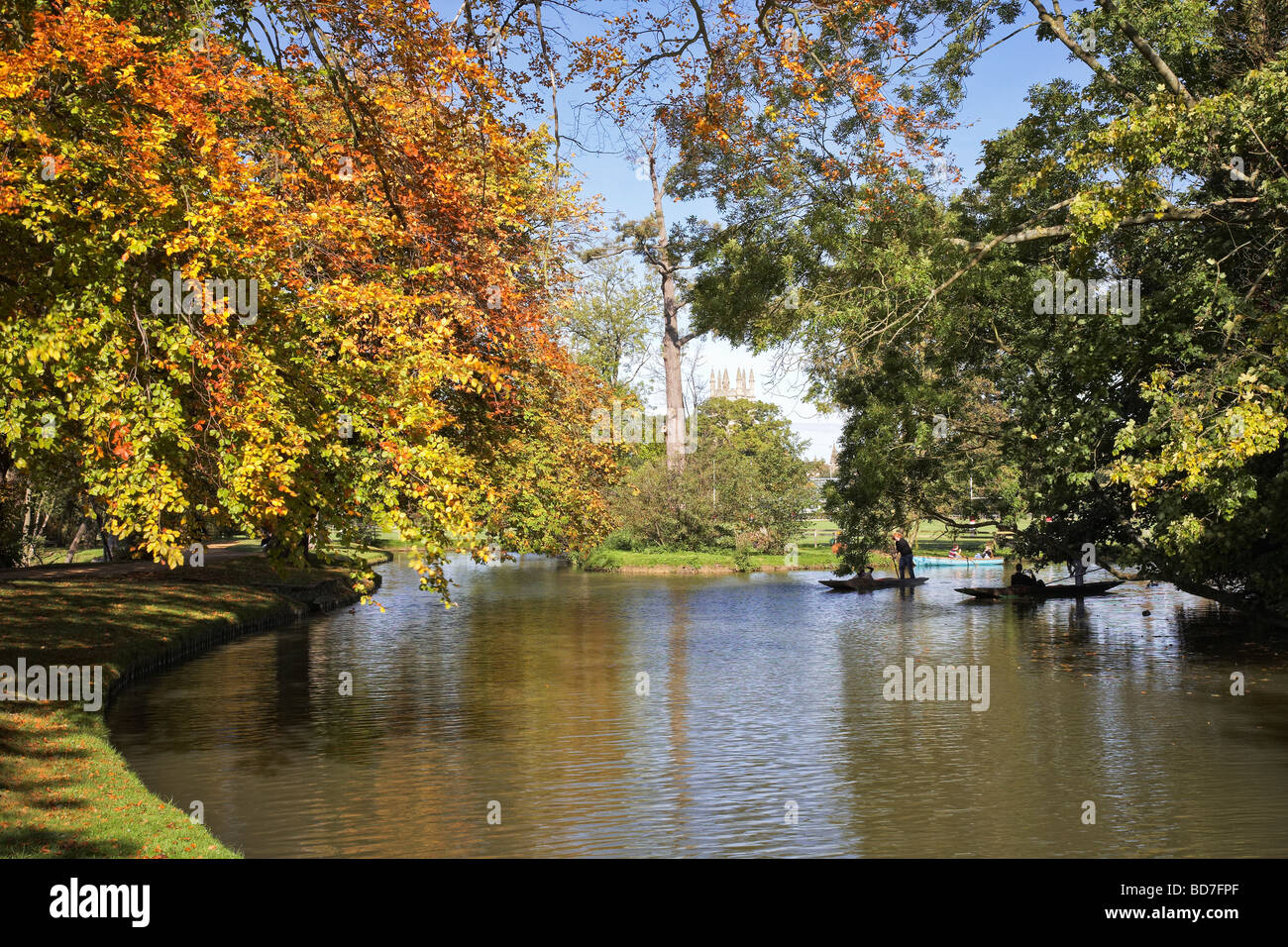 the River Cherwell Oxford Oxfordshire England UK Stock Photo