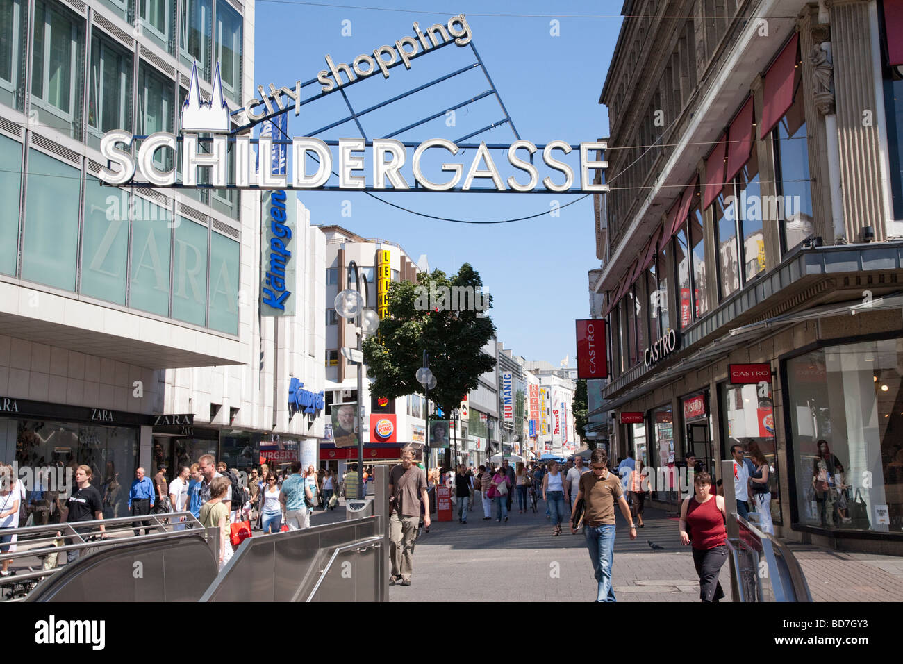 Schildergasse cologne hi-res stock photography and images - Alamy