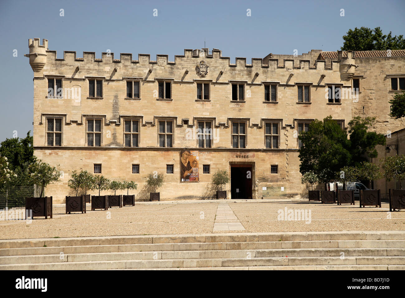 Museum Petit Palais in Avignon Provence France Europe Stock Photo