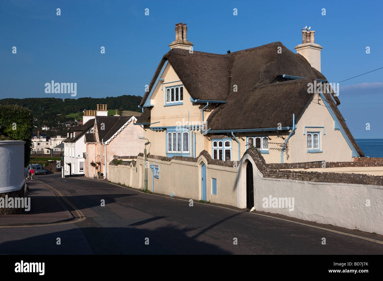 Cottage. Sidmouth. Devon. England. Europe Stock Photo Alamy