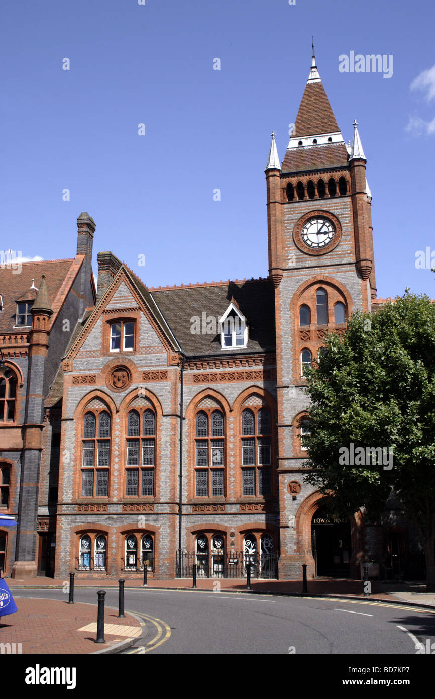 Reading Town Hall Stock Photo