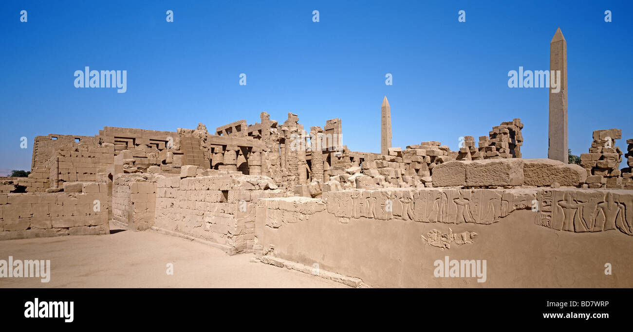geography / travel, Egypt, Luxor, Karnak temple complex, Precint of Amun-Re, , Additional-Rights-Clearance-Info-Not-Available Stock Photo