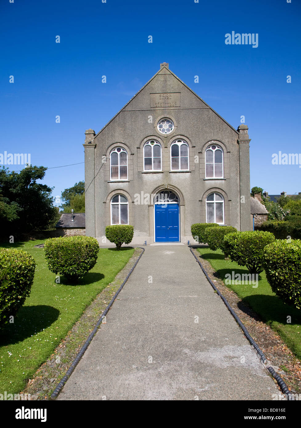 Zion Seion Baptist chapel St Davids Pembrokeshire Wales Stock Photo