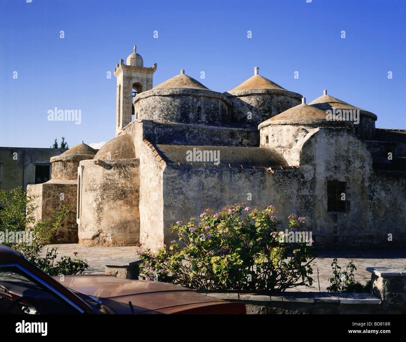 geography / travel, Cyprus, Geroskipou, Agia Paraskevi, built 6th century, exterior view,  , Stock Photo