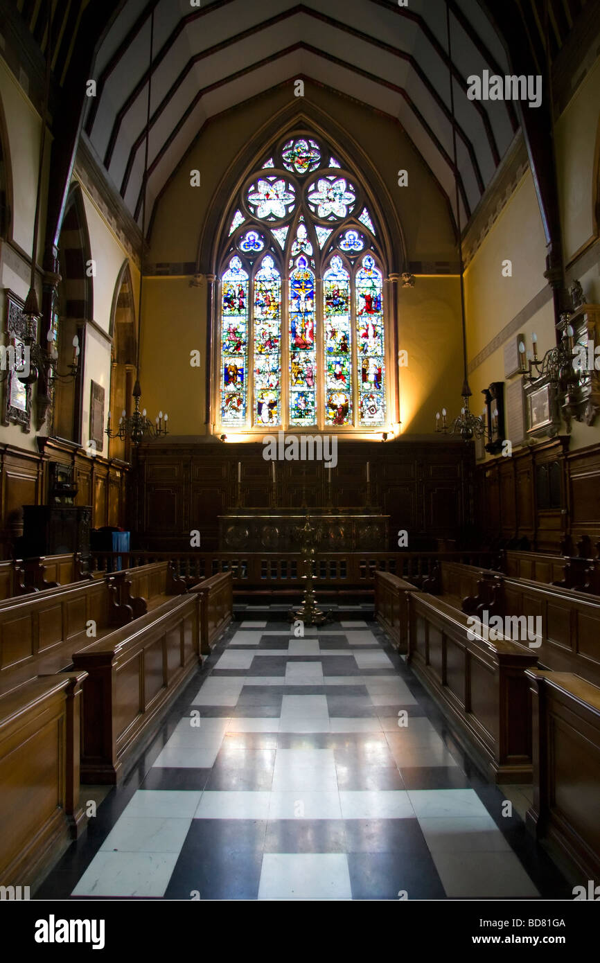 Stained glass window, Balliol College Chapel Oxford 3 Stock Photo Alamy