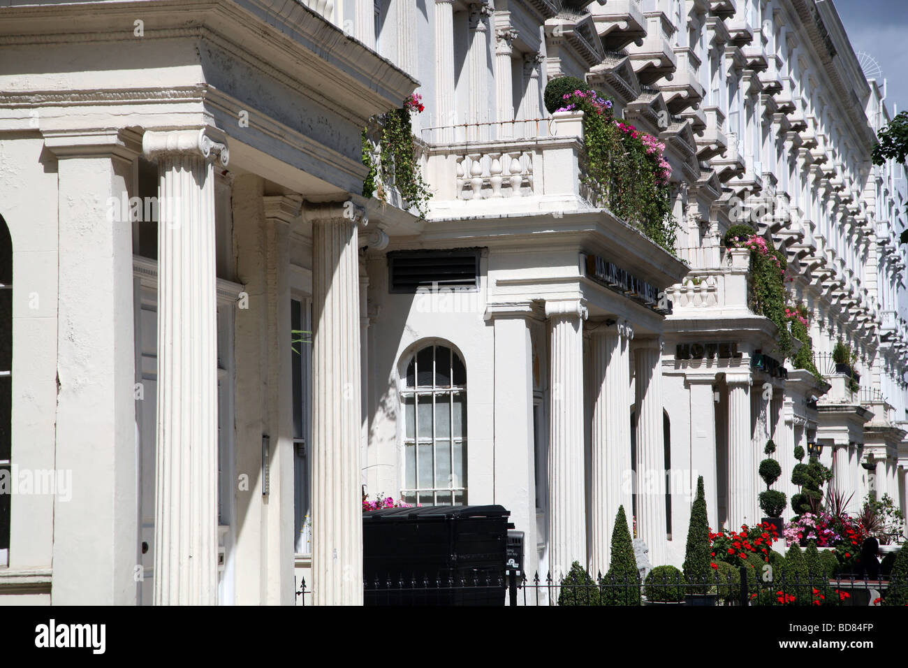 Terraced houses in Bayswater, London Stock Photo Alamy