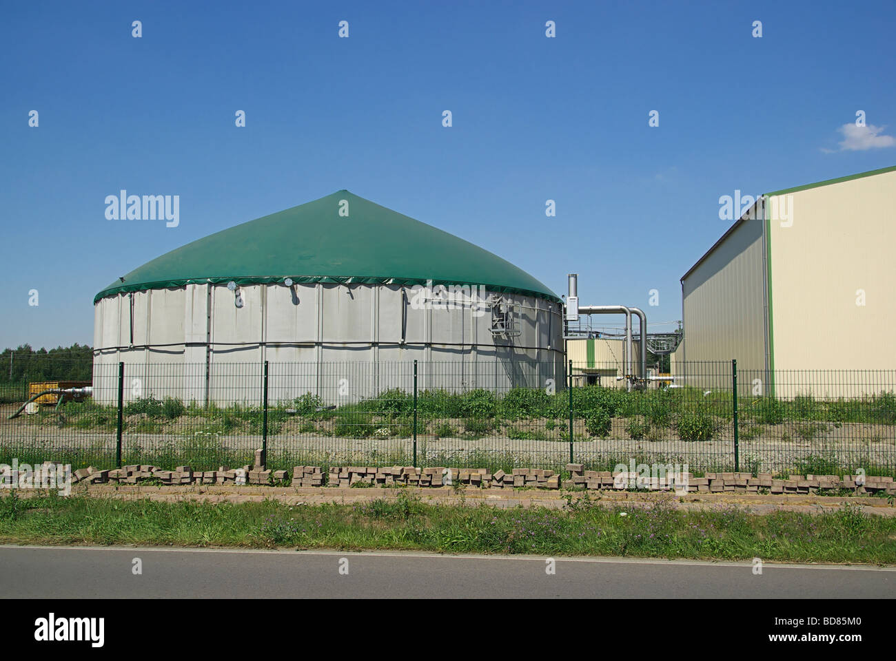 Biogas plant and silage hi-res stock photography and images - Alamy
