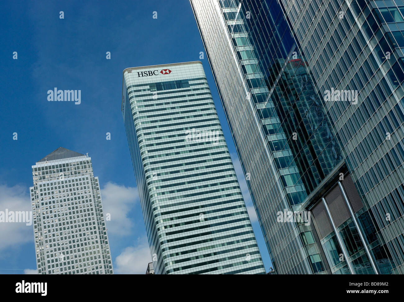 Modern office buildings against a blue sky Stock Photo - Alamy