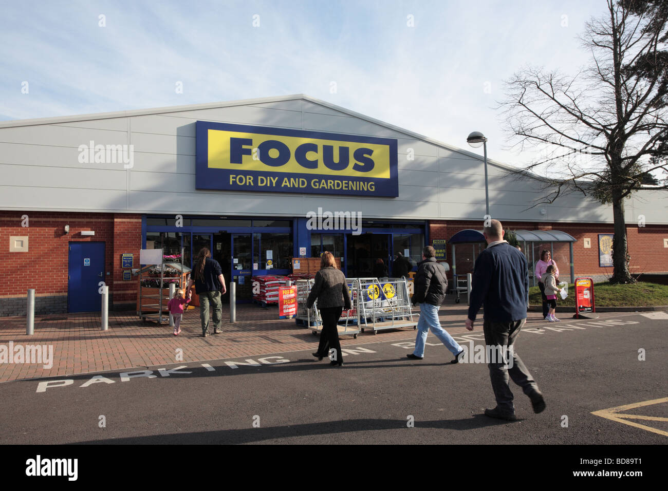 Focus DIY store, Great Malvern Stock Photo Alamy