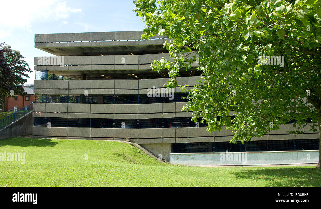Avenham car park preston Stock Photo Alamy