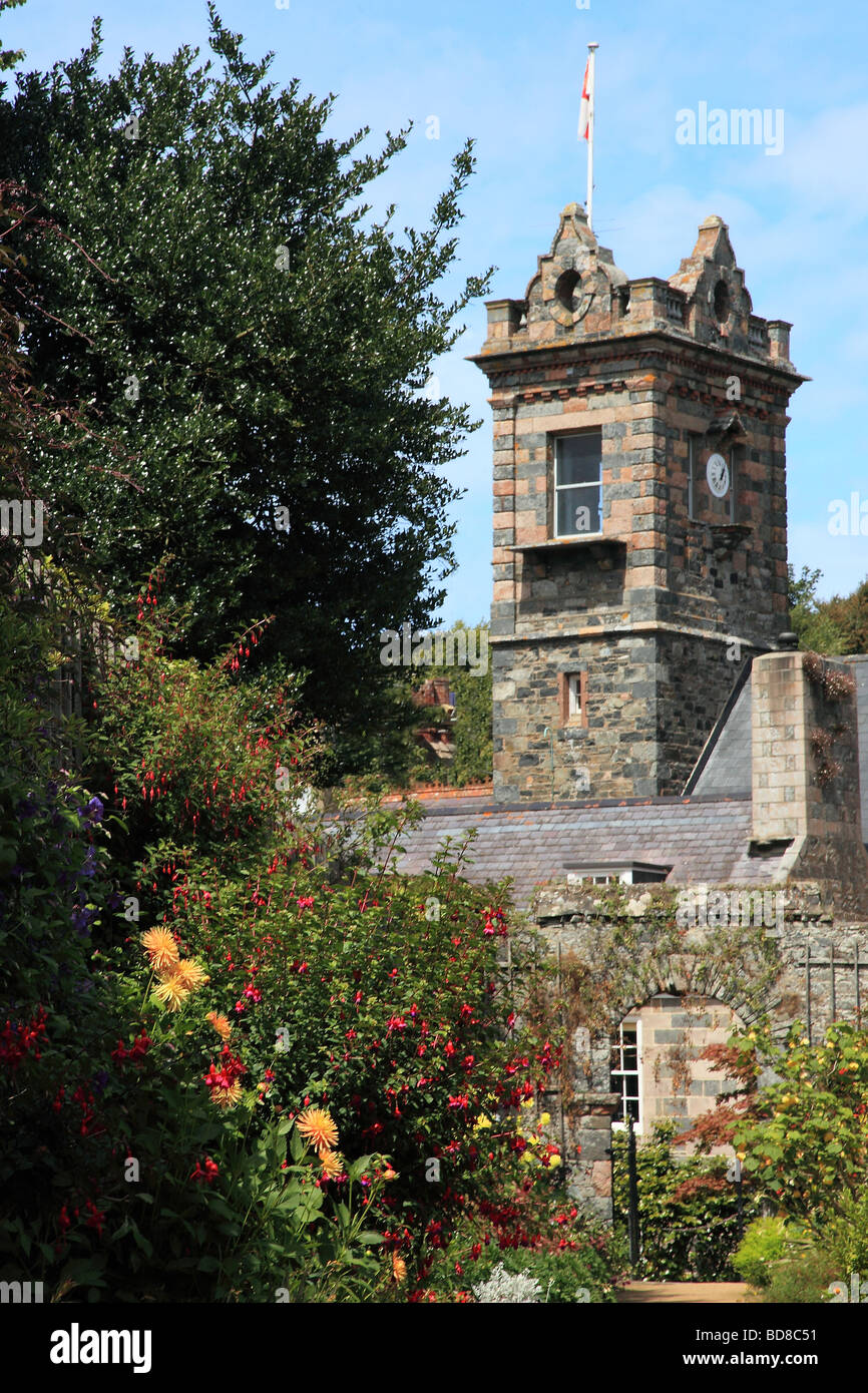 La Seigneurie Gardens Sark Island Channel Islands Stock Photo