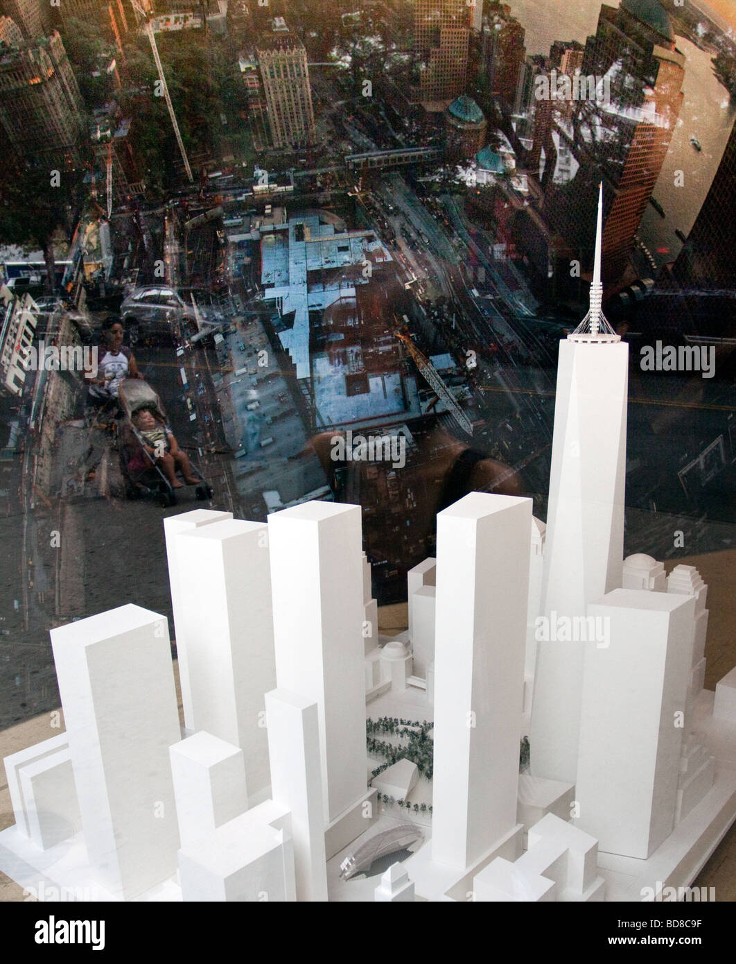 1 WTC model Stock Photo