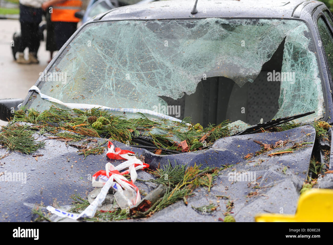 Car damage storm hires stock photography and images Alamy