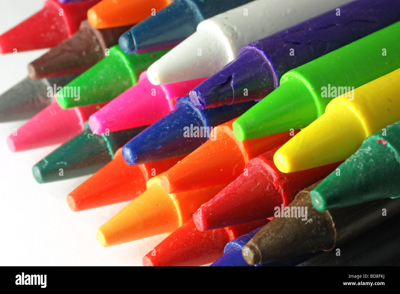 Generic Crayons Childrens coloring hi-res stock photography and images - Alamy