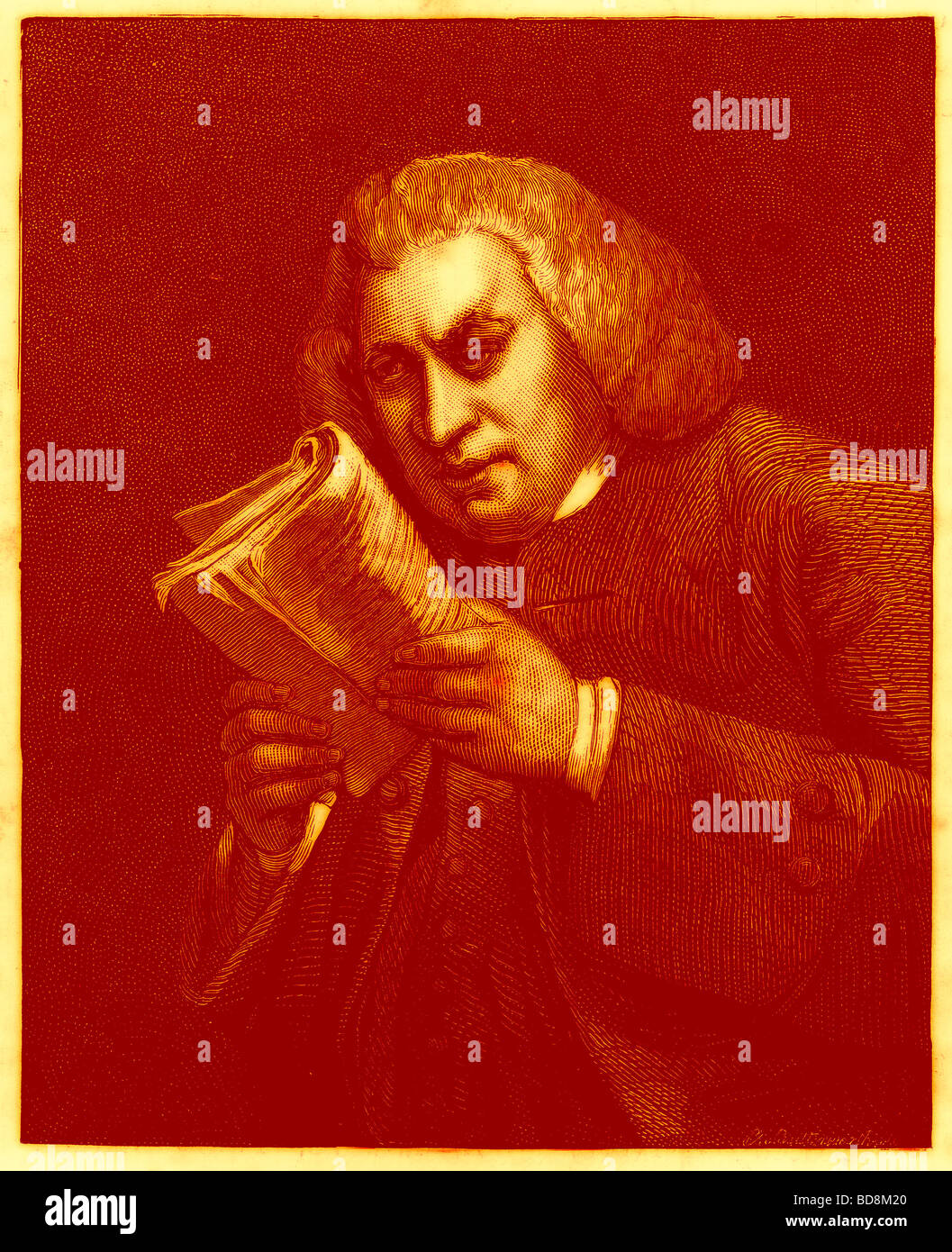 Dr Samuel Johnson Illustration from London Pictures by Richard Lovett ...