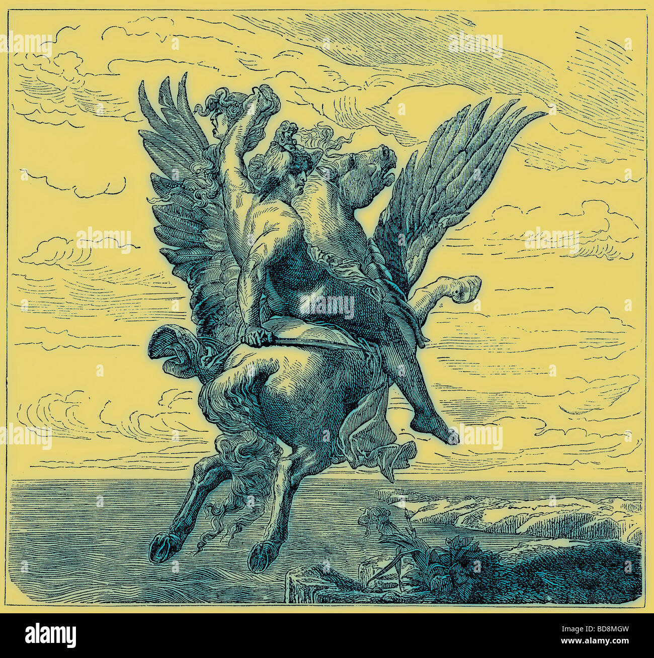Perseus pegasus hi-res stock photography and images - Alamy