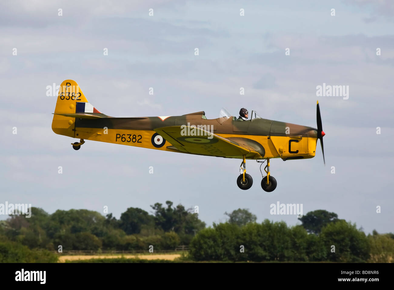 An RAF Miles Magister training aircraft Stock Photo