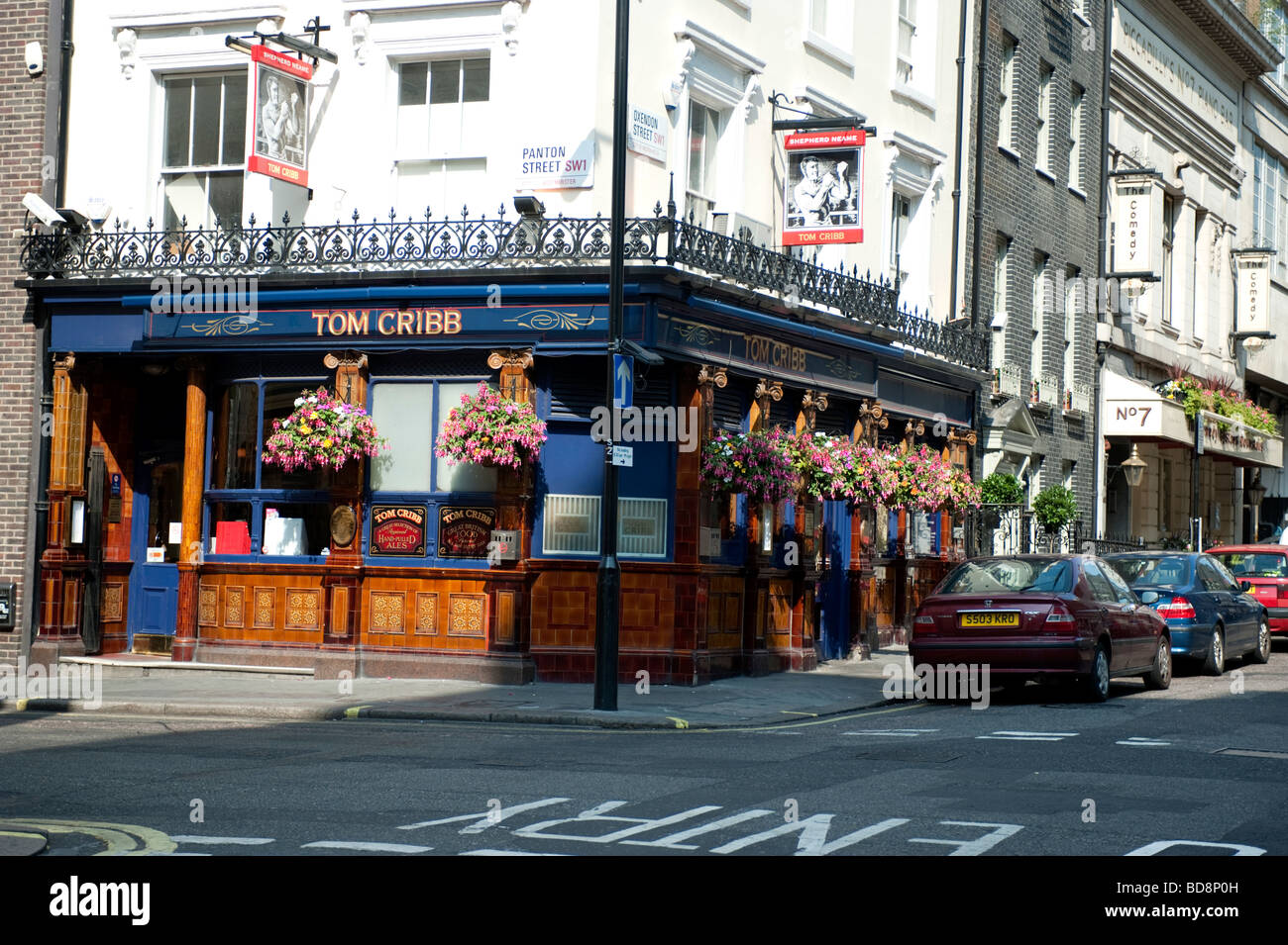 The Tom Cribb Pub in London. Stock Photo