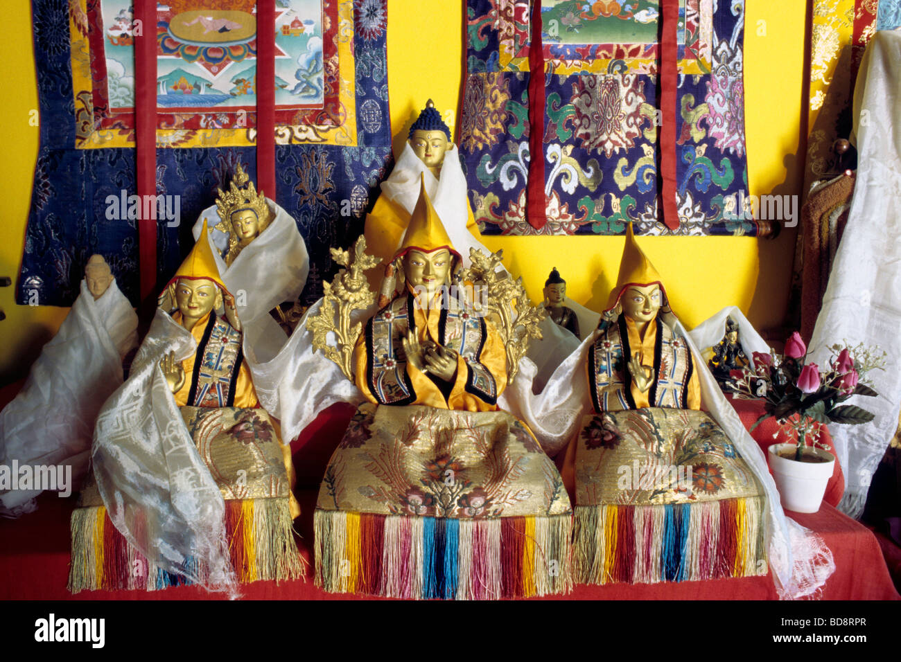 house of tibet votigno of canossa Stock Photo Alamy