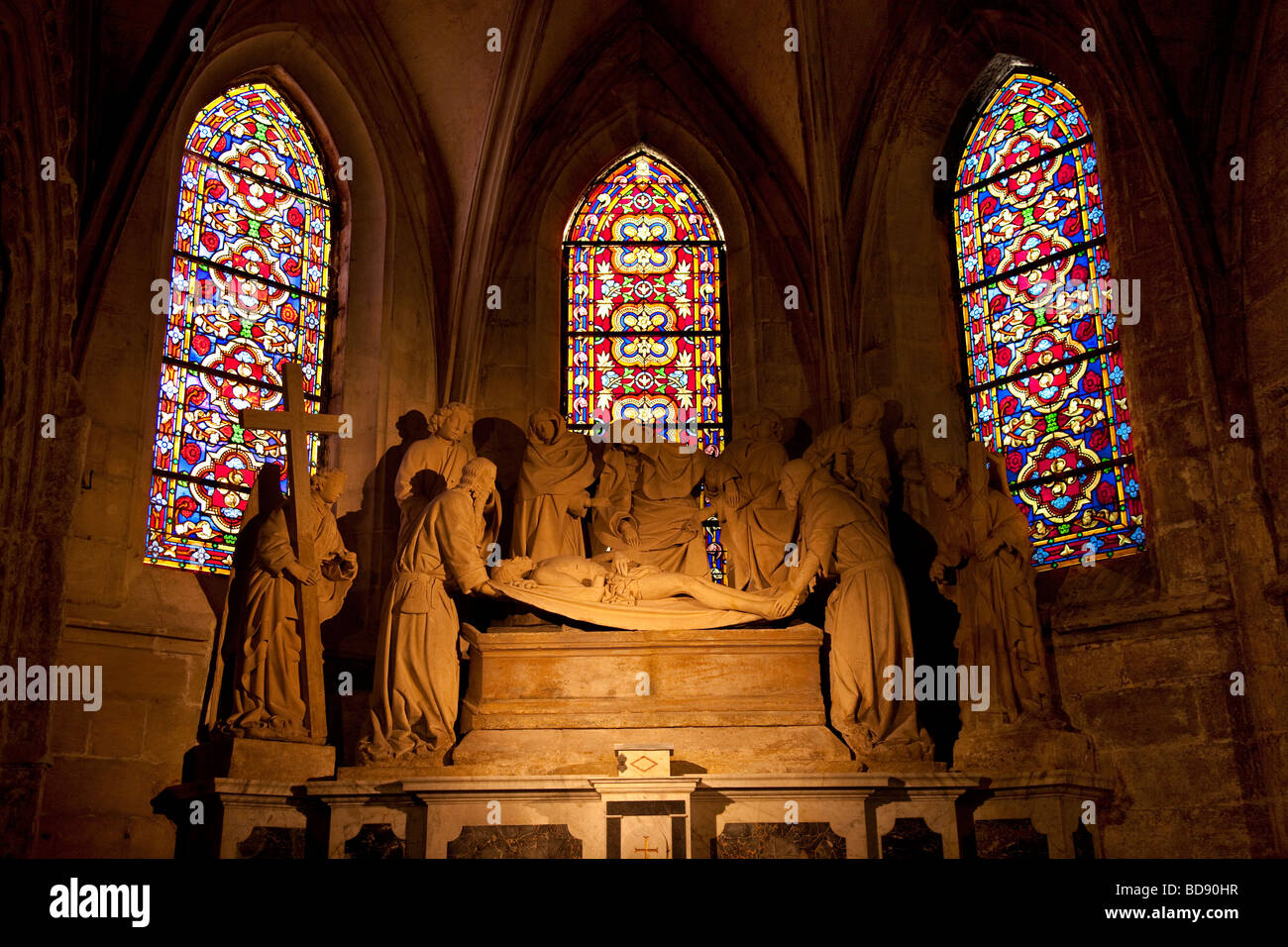 Sculpture inside Saint Trophime church in Arles, Provence France Stock  Photo - Alamy