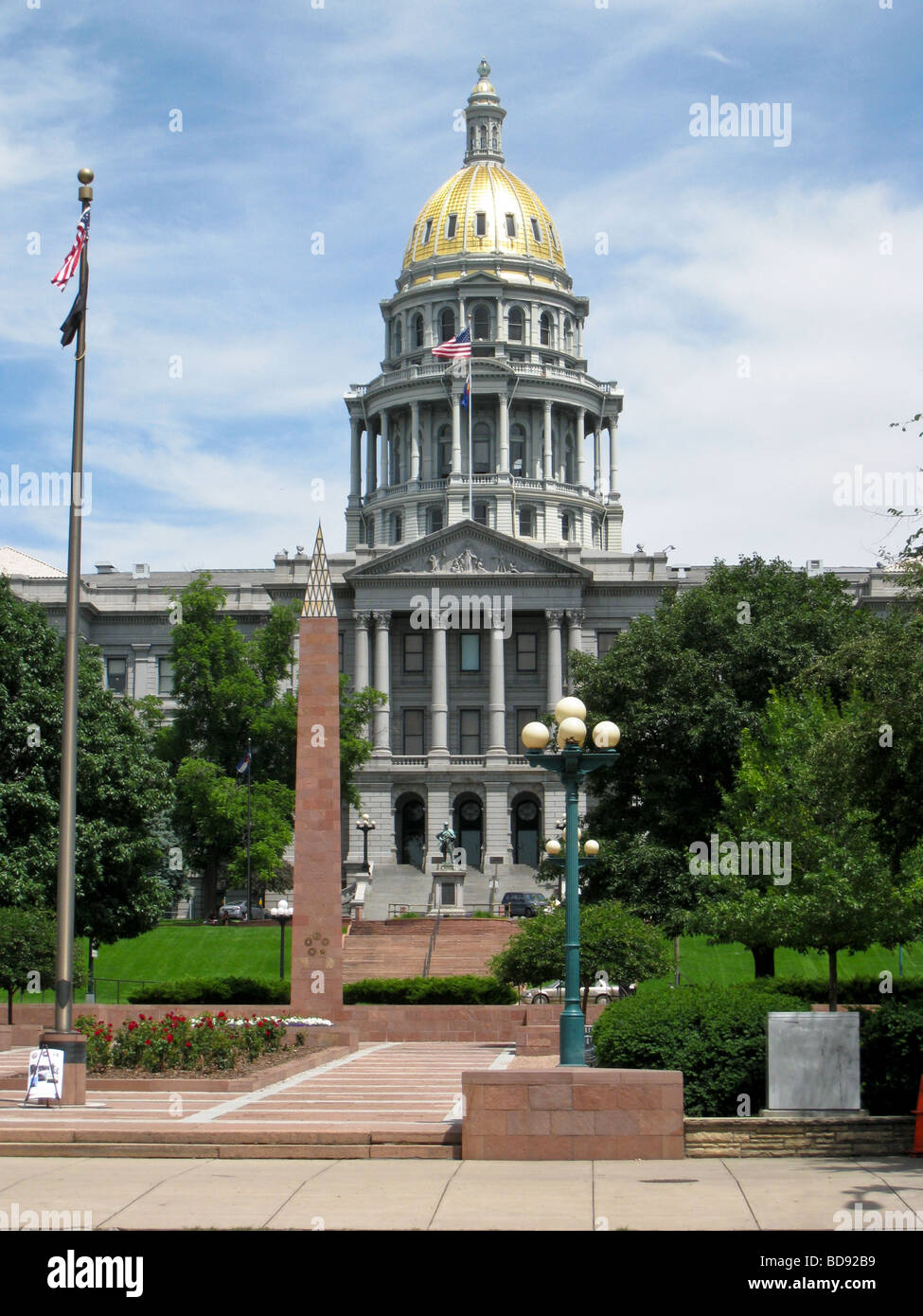 State Capitol in Denver, Colorado Stock Photo