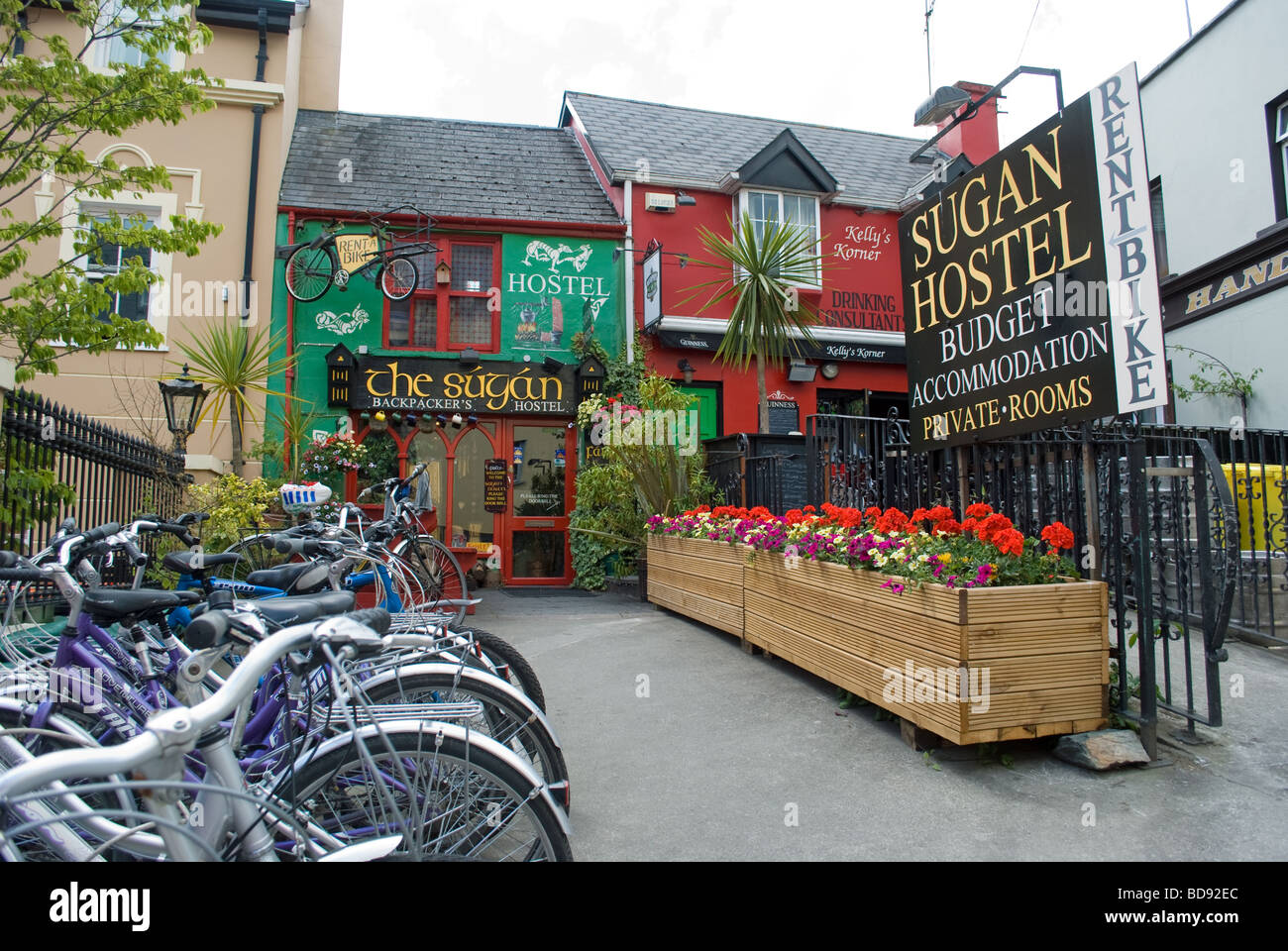 Sugan Backpacker's Hostel in Clonmel, County Tipperary, Ireland Stock Photo