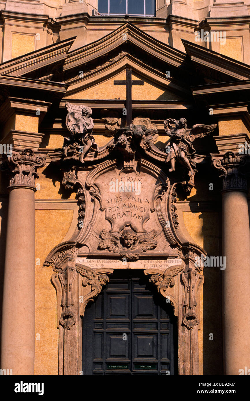 Rococo Facade Of Maddalena Church High Resolution Stock Photography and ...