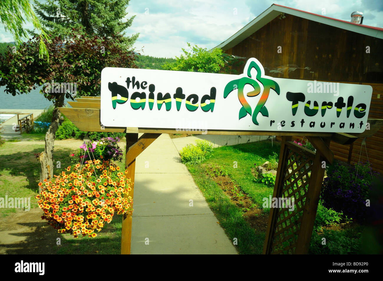 The Painted Turtle restaurant at the beautiful and tranquil Dutch Lake