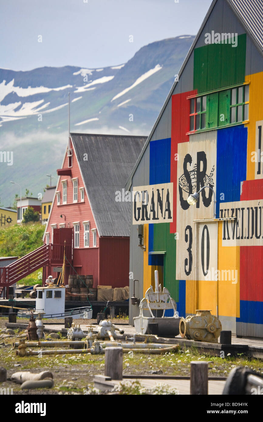 Siglufjordur Historic Village North Coast Iceland Stock Photo Alamy Siglufjordur Historic Village North Coast Iceland Stock Photo Alamy
