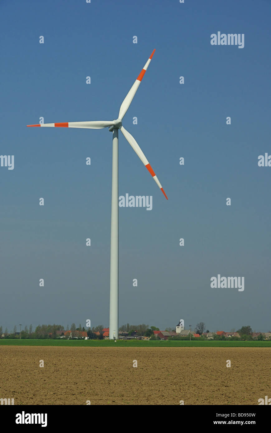 Windrad Wind turbine 25 Stock Photo