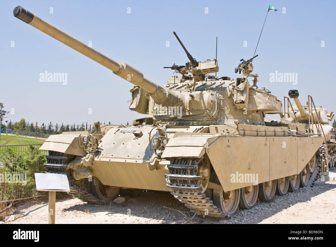 IDF Centurion - Shot Kal Gimel (MK III) Stock Photo