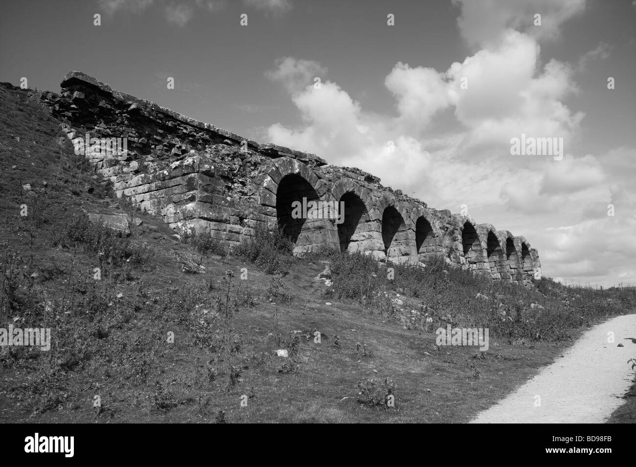 Kilns of Rosedale Ironworks Stock Photo