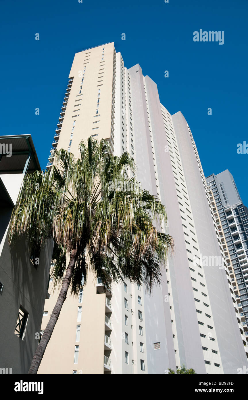 Highrise apartment building in Brisbane, Australia Stock Photo Alamy