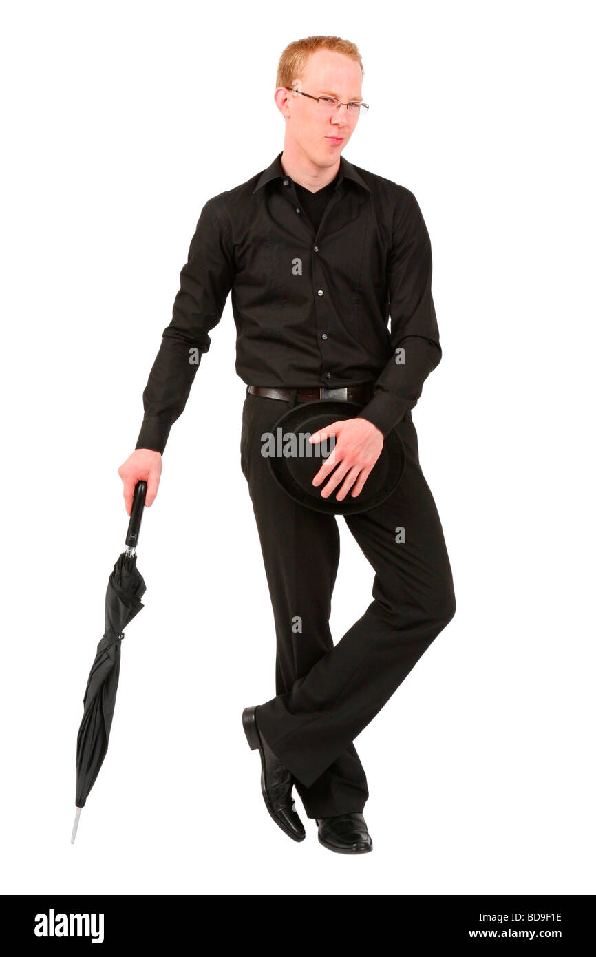 Man male bowler hat hi-res stock photography and images - Alamy