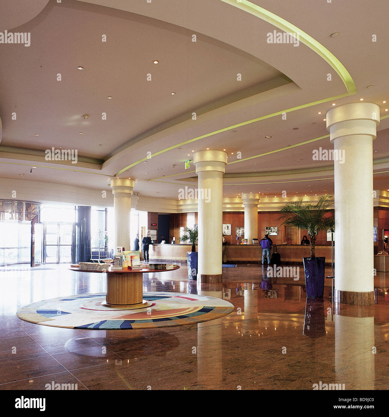 Hilton Hotel Paris France Reception Stock Photo Alamy