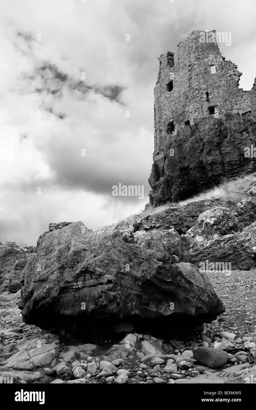 Dunure Castle, Ayrshire, Scotland Stock Photo Alamy