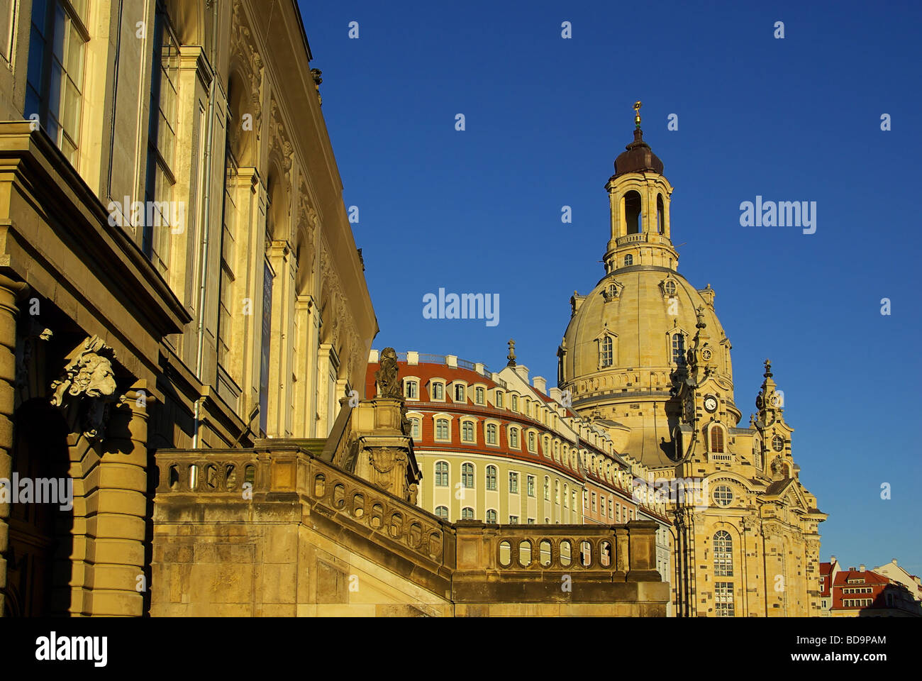 Dresden Frauenkirche 01 Stock Photo