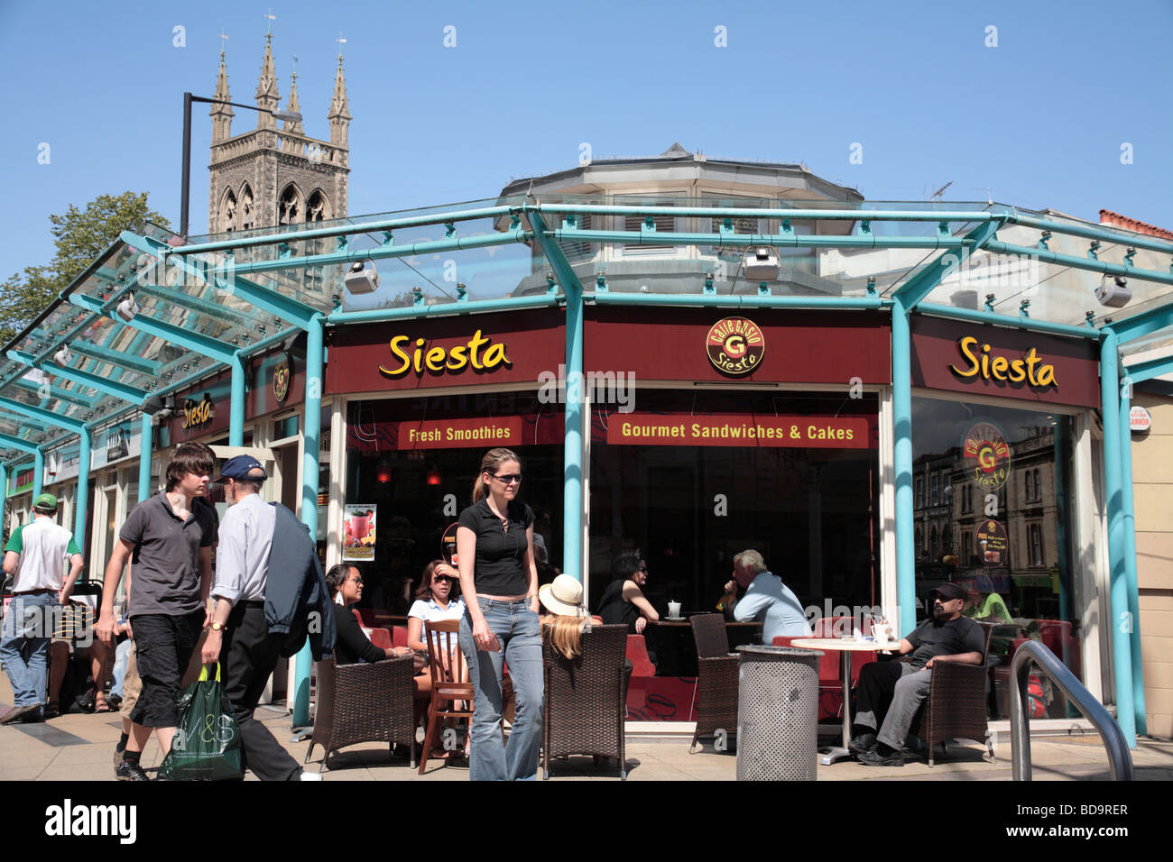 Whiteladies Road, Clifton, Bristol Stock Photo Alamy