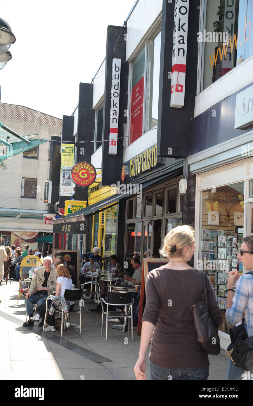 Whiteladies Road, Clifton, Bristol Stock Photo Alamy