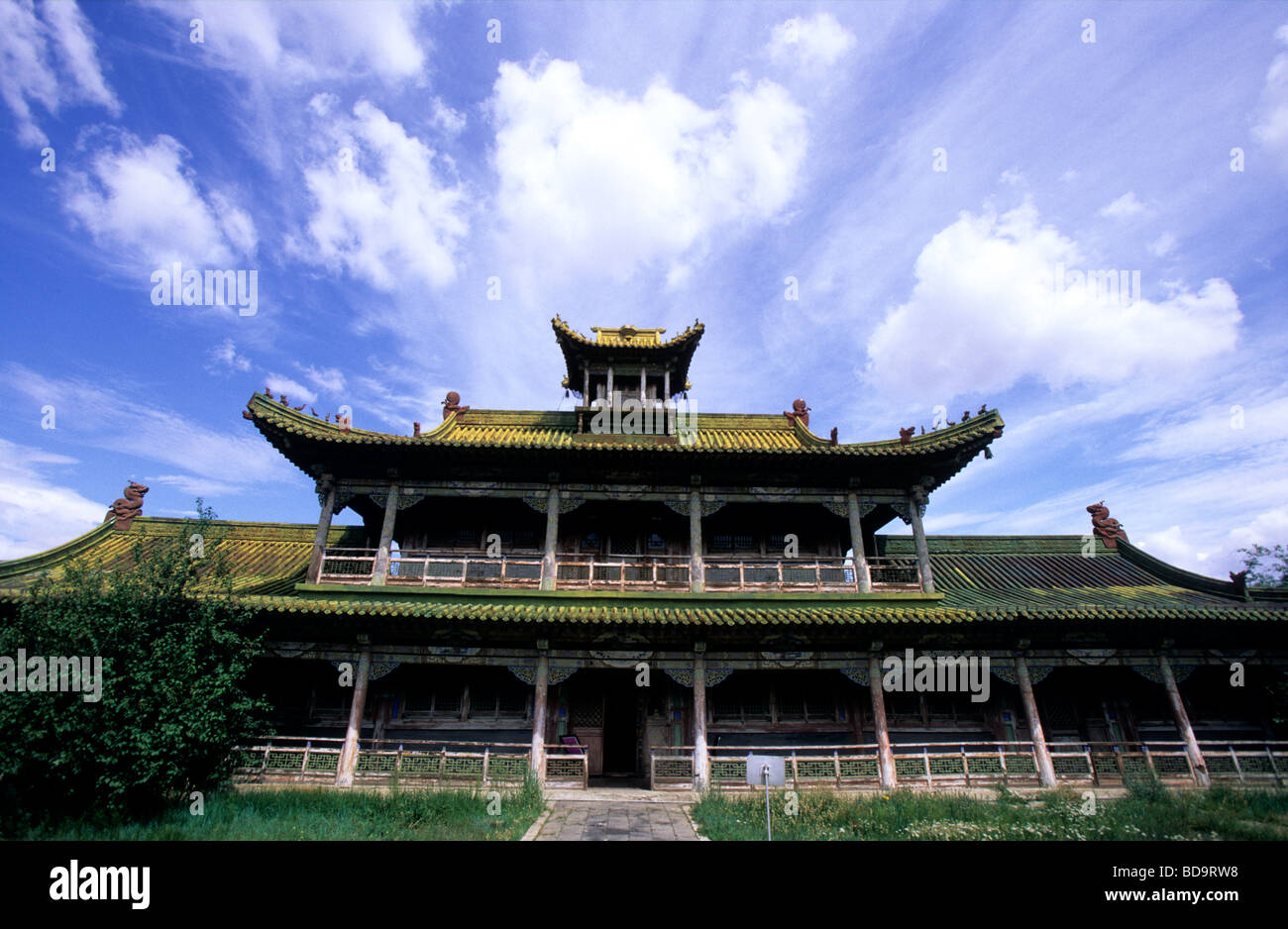 Bogd Khan Winter Palace Museum, Ulaanbaatar, Mongolia Stock Photo