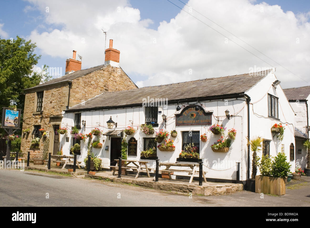 The Plough at Eaves traditional English country pub Woodplumpton near