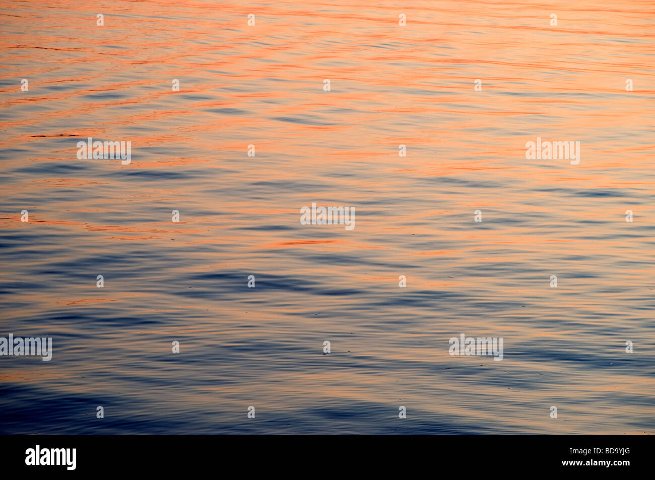 calm ocean surface Stock Photo