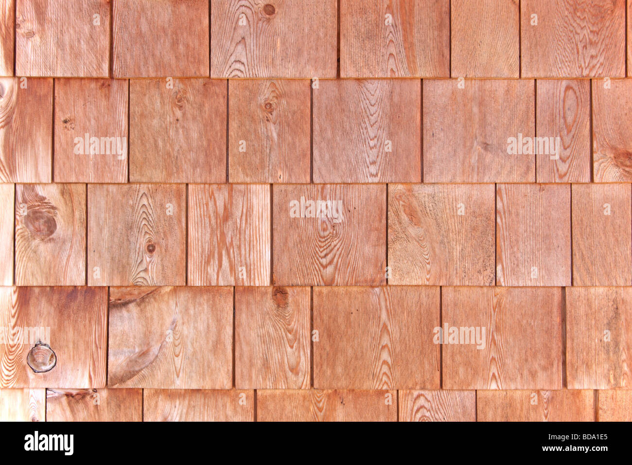 Red cedar shingle siding Stock Photo Alamy