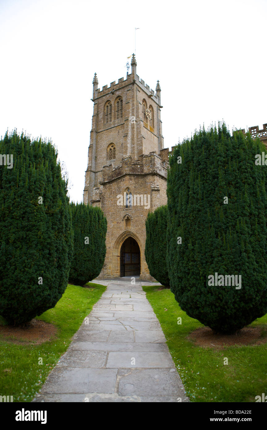 Martock church Somerset Stock Photo Alamy